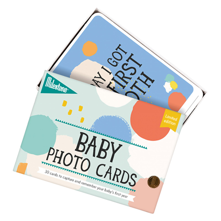 Milestone® Baby cards Cotton Candy limited edition (ENG)