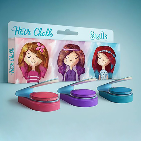 Immagine di Snails® Set 3 gessetti colorati per capelli