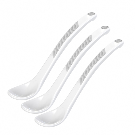 Immagine di Twistshake® Set 3 cucchiai (4+m) - White