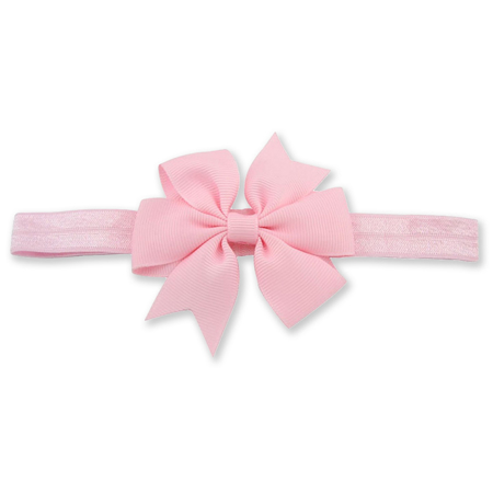 Immagine di Fascia elastica per capelli Fiocco Pink