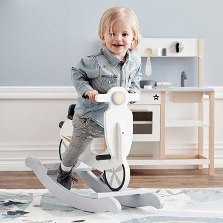 Kids Concept® Rocking scooter Grey