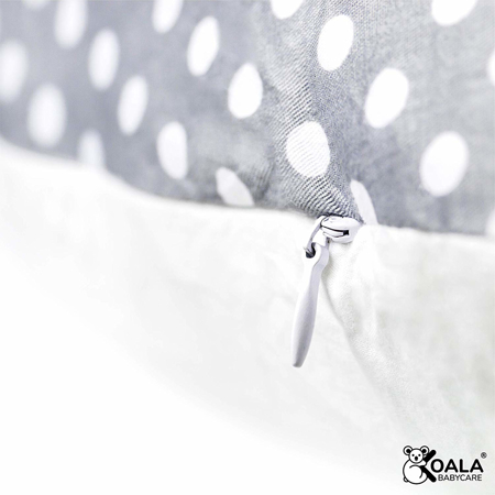 Immagine di Koala Babycare® Cuscino gravidanza e cuscino allattamento Hug Comfy Grey