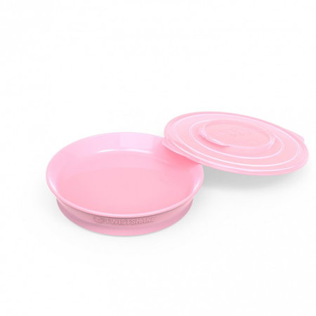 Twistshake® Piattino 430ml (6m+) - Pastel Pink