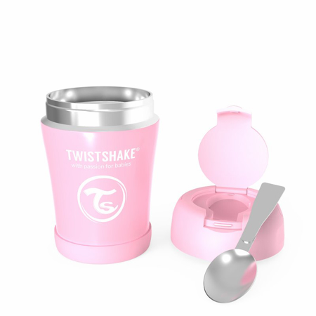 Twistshake®  Portapappa termico 350ml Pink