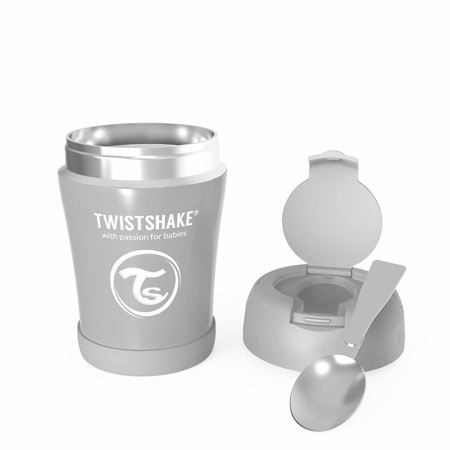 Twistshake®  Portapappa termico 350ml Grey