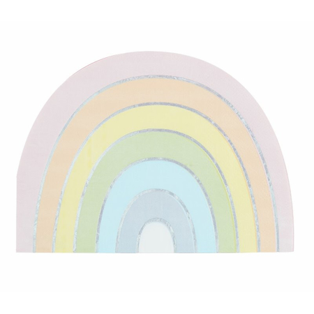 Ginger Ray® Rainbow tovaglie di carta Pastel Party 16 pz.