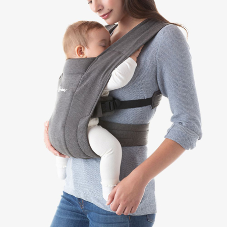 Immagine di Ergobaby® Fascia Porta Bebè Embrace Heather Grey