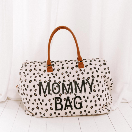 Immagine di Childhome® Borsa fasciatoio Mommy Bag Big Canvas Leopard