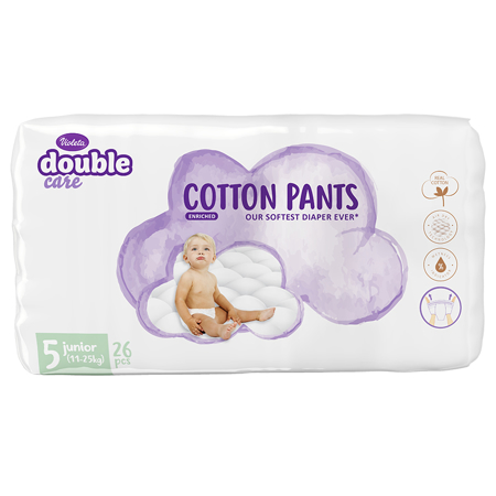 Immagine di Violeta® Pannolini la Mutandina Cotton 5 Junior (11-25kg) 26