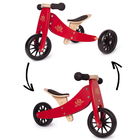 Immagine di Kinderfeets® Bici senza pedali Tiny Tot 2v1 Cherry Red