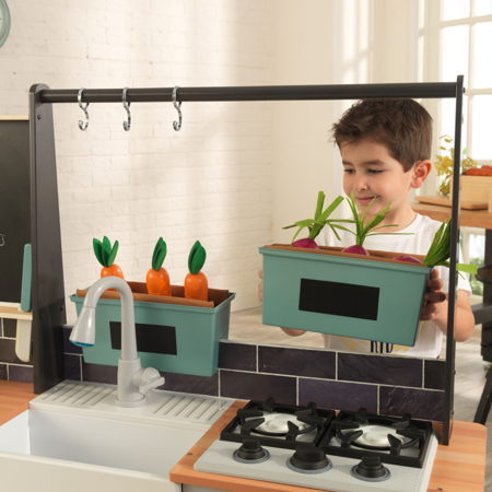 Immagine di KidKraft® Cucina giocattolo con accessori Farm to Table