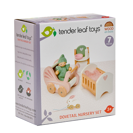 Tender Leaf Toys® Arredamento per la casetta Dolls House Nursery Set
