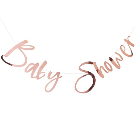 Ginger Ray® Scritta da appendere Rose Gold Baby Shower
