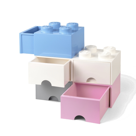 Immagine di Lego® Contenitore Cassetto Light Royal Blue