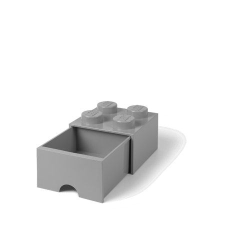 Immagine di Lego® Contenitore Cassetto Medium Stone Grey