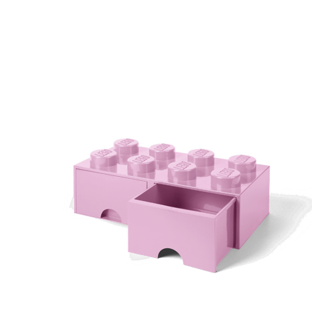 Lego® Contenitore Cassetti Light Purple