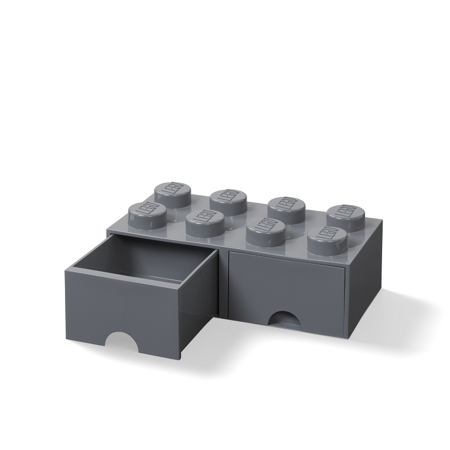Lego® Contenitore Cassetti Dark Grey