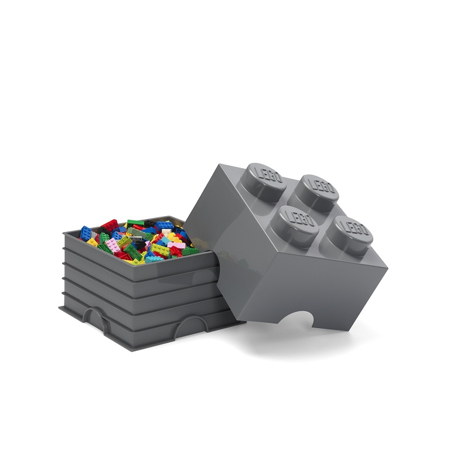 Immagine di Lego® Contenitore 4 Dark Grey