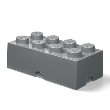 Lego® Contenitore 8 Dark Grey