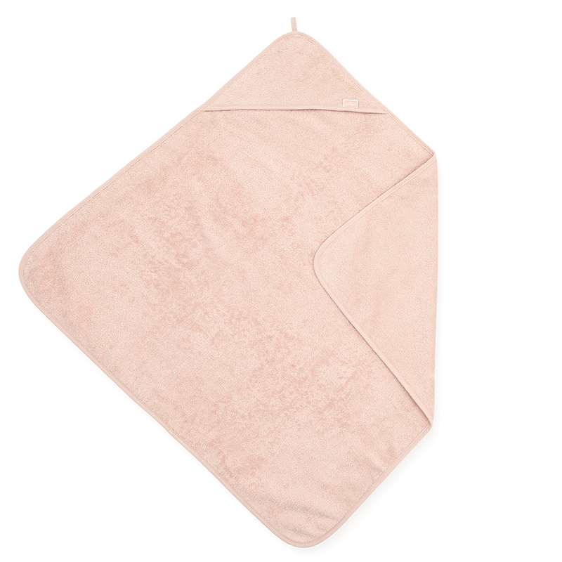 Immagine di Jollein® Asciugamano con cappuccio Pale Pink 75x75