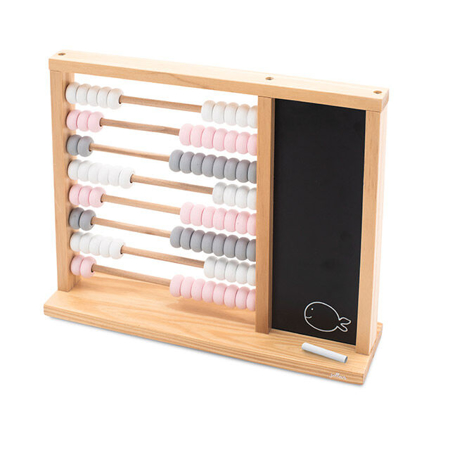 Immagine di Jollein® Calcolatrice in legno per bambini  Pink/Grey