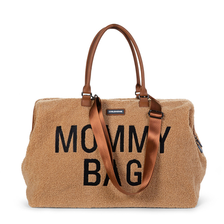 Childhome® Borsa fasciatoio Mommy Bag Teddy Beige