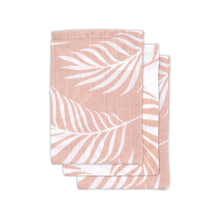 Immagine di Jollein® Set di 3 panni di per il bagnetto Nature Pale Pink 20x15