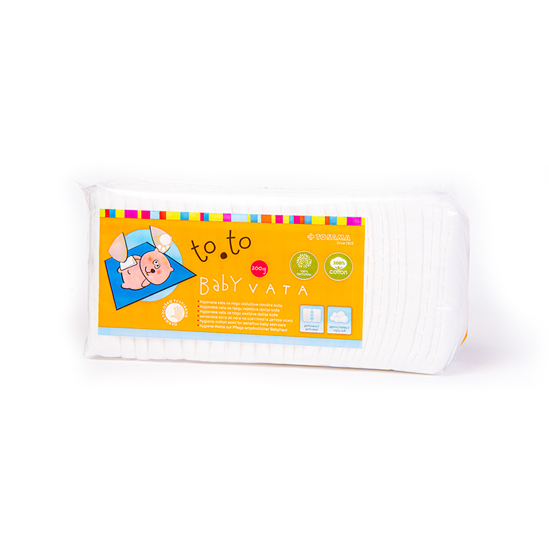 Immagine di Tosama®  Cotone idrofilo per bambini to.to 200g