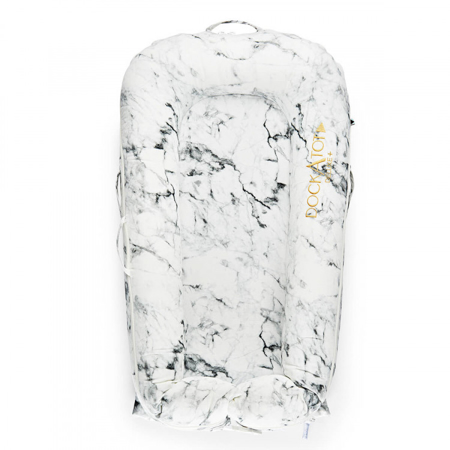 Immagine di DockAtot® Riduttore nido Deluxe+ Carrara Marble (0-8m)