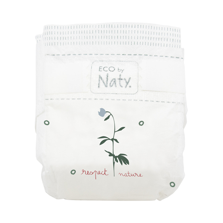 Immagine di Eco by Naty® Pannolini ecologici Newborn 0 (1-4,5 kg) 25 pezzi