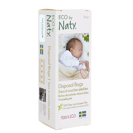 Eco by Naty®  Borsa per pannolini degradabile 50 pezzi