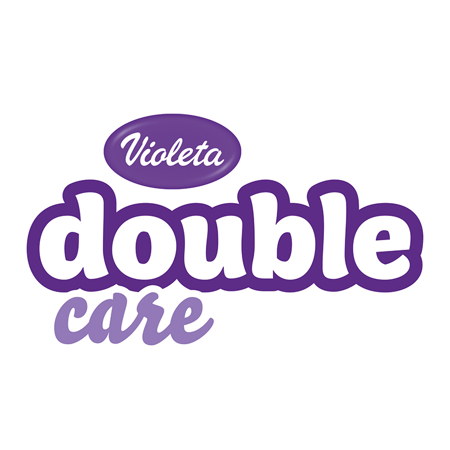 Immagine di Violeta® Pannolini Double Care Cotton Touch 2 Mini (3-6 kg) 64 pz.