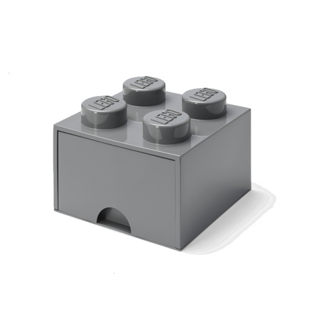 Immagine di Lego® Contenitore Cassetto Dark Grey