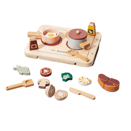 Immagine di Petit Monkey® Set in legno Dinner