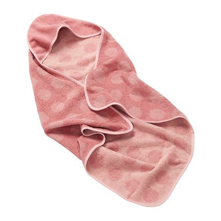 Leander® Asciugamano in cotone con cappuccio Dusty Rose 80x80