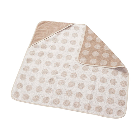 Immagine di Leander® Asciugamano in cotone con cappuccio Cappuccino 80x80