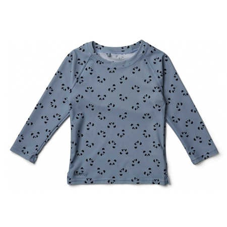 Liewood® T-shirt con protezione UV Noah Panda Blue Wave 104/110