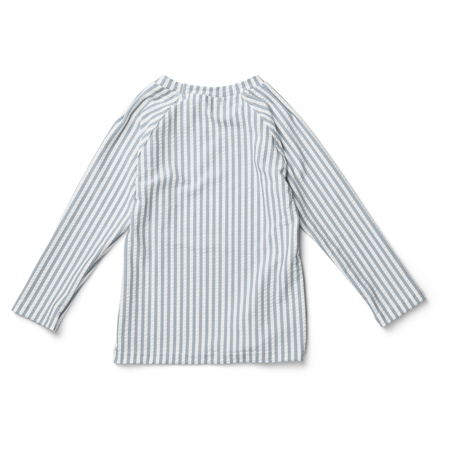 Liewood® T-shirt con protezione UV Noah Stripe Sea Blue/White