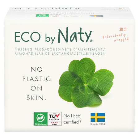 Immagine di Eco by Naty® Coppette assorbilatte 30 pezzi