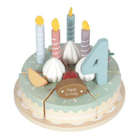 Immagine di Little Dutch® Torta di compleanno in legno