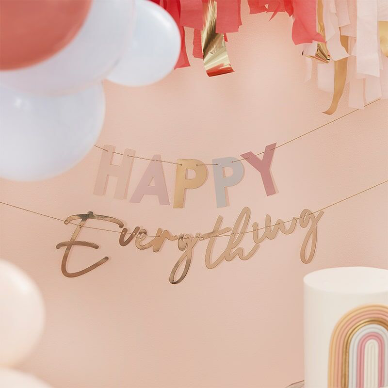 Immagine di Ginger Ray® Iscrizione appesa Happy Everything