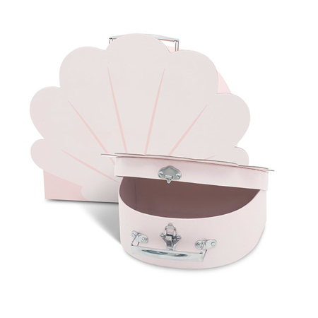 Immagine di Jollein® Set di due valigie Shell Pale Pink