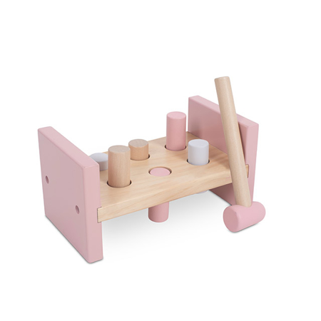 Jollein® giocattolo di legno Martello Pink