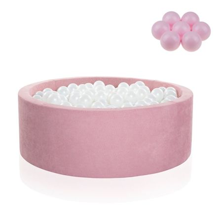 Immagine di Kidkii® Piscina con palline Pink Round Rose 90x40 