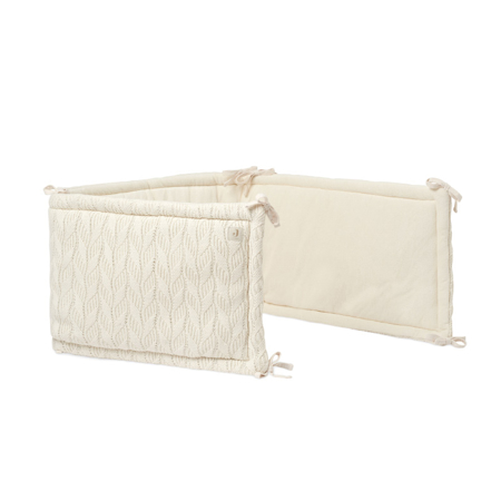 Immagine di Jollein® Paracolpi per lettino Spring Knit 180x35 Ivory
