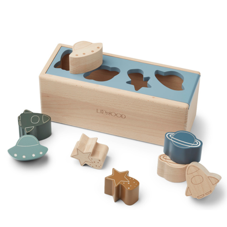 Immagine di Liewood® Puzzle Box Midas Space Blue Fog Multi Mix