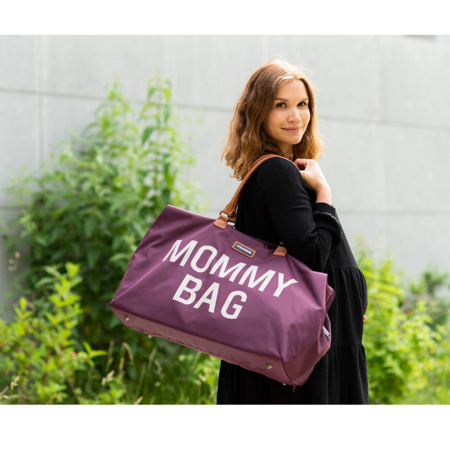 Immagine di Childhome® Borsa fasciatoio Mommy Bag Aubergine