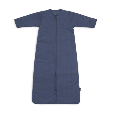 Immagine di Jollein®  Sacco nanna per bambini con maniche staccabili 70cm Stripe Jeans Blue TOG 3.5