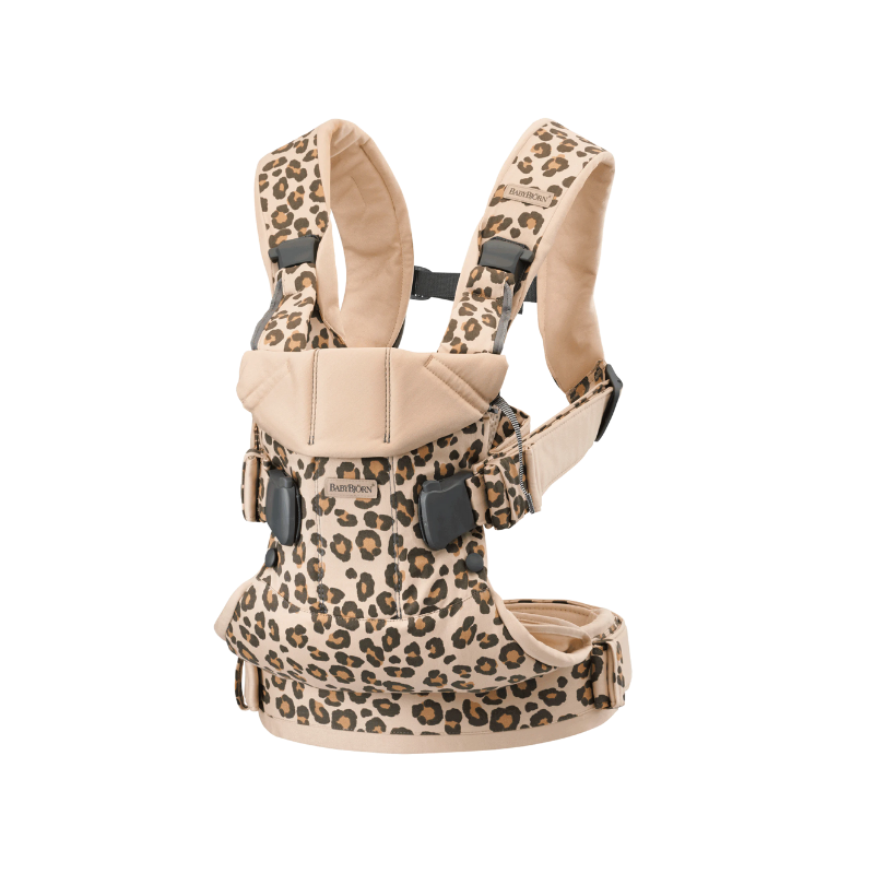 Immagine di BabyBjörn® Marsupio portabebè ergonomico  One Cotton Beige/Leopard