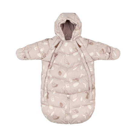 Leokid® Sacco invernale 2in1 Dusty Pink Forest (3-9M)
